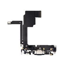 Repuesto Bisel de cámara trasera de
  repuesto para iPhone 15 y 15 Plus (solo bisel) - Negro