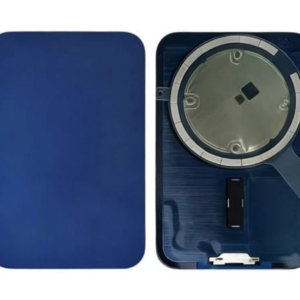 Repuesto Cubierta trasera de cristal de
  repuesto para iPhone 15 con marco de panel trasero - Azul