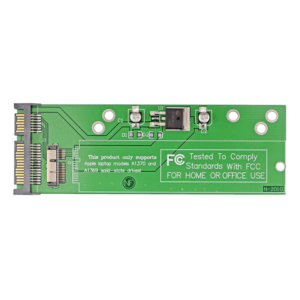Repuesto Adaptador SSD SATA 3.0 de
  2.5" para MacBook Air Pro A1466, A1465, A1398 y A1425 (mediados de 2012
  y finales de 2012)