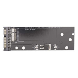 Repuesto Adaptador SSD a SATA de 17+7
  pines para MacBook Pro Retina A1398 A1425 (mediados de 2012, finales de 2012)