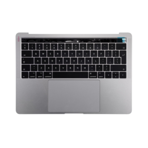Repuesto Estuche superior gris espacial
  con teclado en inglés de EE. UU. para MacBook Pro de 15" táctil A1707
  (finales de 2016-mediados de 2017)