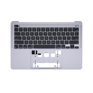 Estuche superior gris con
  teclado para MacBook Pro de 13" M1 A2338 (finales de 2020)