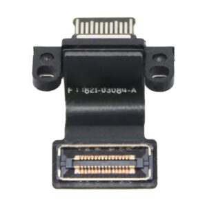 Repuesto Cable
  Flex Puerto de Carga Tipo C para Apple MacBook Pro M1 Pro Max Retina 14 16
  (Negro) A2918 A2992 A2991