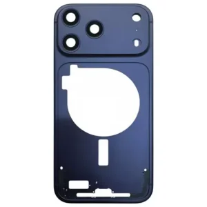 Repuesto Marco central de repuesto para
  iPhone 17 Pro Max - Azul oscuro