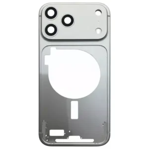 Repuesto Marco central de repuesto para
  iPhone 17 Pro Max - Plateado